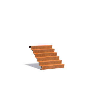 Trap 1250x1440x1020mm Corten 3mm (CST6.2)