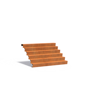 Trap 2000x1440x1020mm Corten 3mm (CST6.4)