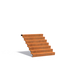 Trap 1500x1680x1190mm Corten 3mm (CST7.3)