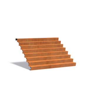 Trap 2500x1920x1360mm Corten 3mm (CST8.5)
