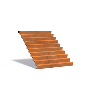 Trap 2000x2400x1700mm Corten 3mm (CST10.4)