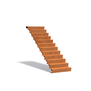 Trap 1000x1920x2040mm Corten 3mm (CST12.1)