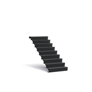 Trap 1000x2160x1530mm Aluminium 4mm (AST9.1)