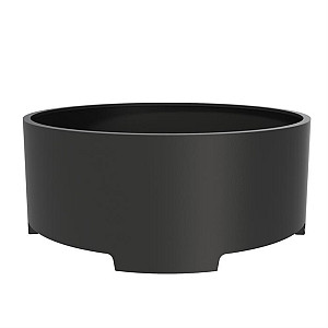 CIRCUM met poten Ø2000x800mm Aluminium (AMP1.1)