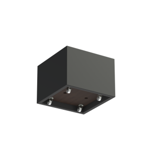 CARREZ met wielen 800x800x600mm Polyester (PBWL6.2)