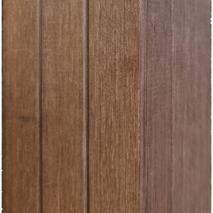 Paal Bangkirai 90x90mm V-groeven Premium P510 | 305cm