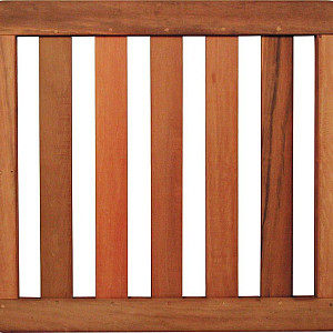 Keruing massief hekpoort 11 90x100cm