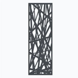 Boston Decopaneel Hera verticaal 58x182cm dikte 2 mm RAL7016