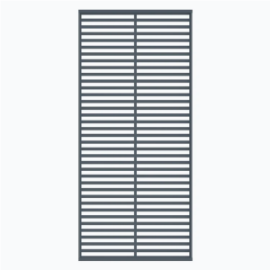 Boston Decopaneel Paxos verticaal 88x182cm dikte 2 mm RAL7016 (1009)