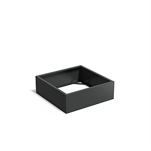 CARREZ zonder bodem 1200x1200x400mm Aluminium (AFW4.3)