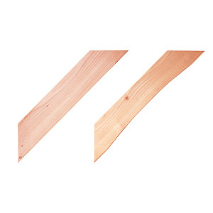 Douglas geschaafde schoor recht 4,5x14,5x70cm onbehandeld