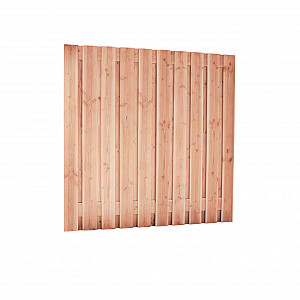 Redvision geschaafd plankenscherm 21-planks 16 mm 180x180cm verticaal recht