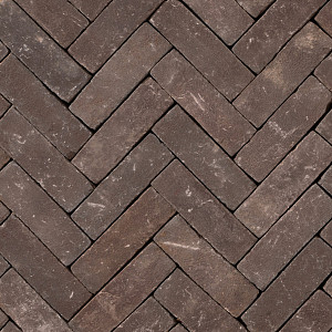 Gebakken dikformaat 8 cm Winterswijk  getrommeld