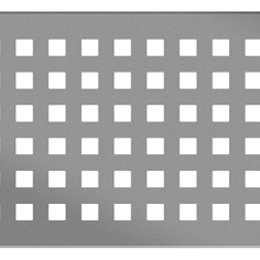 Perforooster Quadrato RVS, L=1000mm tbv. ACO Hexaline, Euroline en Highline