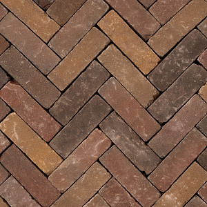 Gebakken dikformaat 6 cm Wolfsum getrommeld