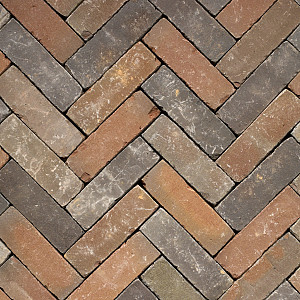 Gebakken dikformaat 6 cm onbezand Westmaas  getrommeld