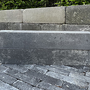 Primeline Stapelblok 10x10x60cm Grijs-Zwart