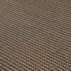 Strak schaduwdoek HPDE 292x292cm bruin T.b.v. Pergola 300x300cm