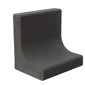 L-Element 40x40x30cm Zwart | OP=OP