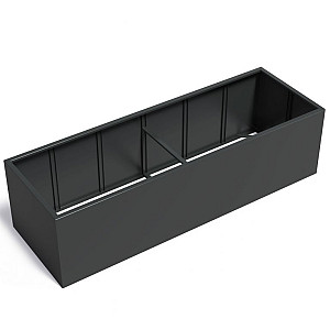 CARREZ zonder bodem 3000x1000x800mm Aluminium (AFW18)