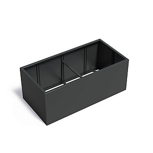 CARREZ zonder bodem 2000x1000x800mm Aluminium (AFW20)