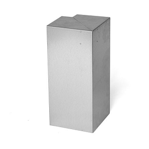 Overzetprofiel muurelement hoek 17x45x12.8cm Verzinkt