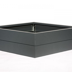 Plantenbak Modulair Antraciet 60x60x28cm