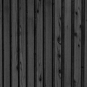 Triple profiel vuren enkelzijdige wand B 228,5x224cm zwart geïmpregneerd