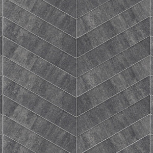 Visgraatsteen Romano Punto Soft Comfort 12x50x8cm Grijs/Zwart