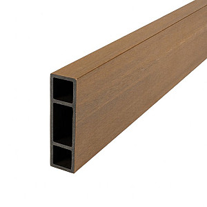 WEOSUN® Brise Soleil Zonweringslamel 42x145mm | Teak | 390cm | E-klasse