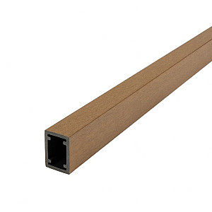 WEOSUN® Brise Soleil Zonweringslamel 42x60mm | Teak | 390cm | E-klasse