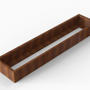 Plantenbak Module+ 60x270x28cm Corten