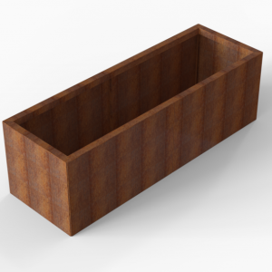 Bloembak Module+ 60x180x56cm | Corten