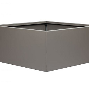 Plantenbak Vlak Taupe 90x90x40cm