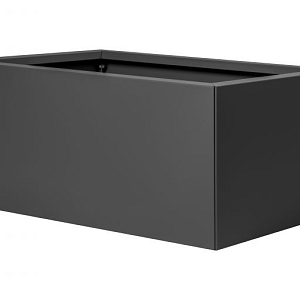 Plantenbak Vlak Antraciet 90x60x40cm
