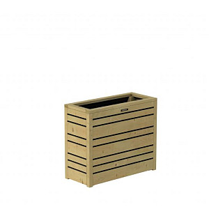 Bloembak Flux 60 Excellent, 70x30x60cm groen geïmpregneerd