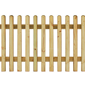 Excellent hek, 180x80cm groen geïmpregneerd