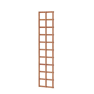 Hardhouten Trellis rechthoek 40x180cm