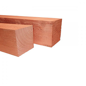 Douglas fijnbezaagde paal 10x10x250cm onbehandeld