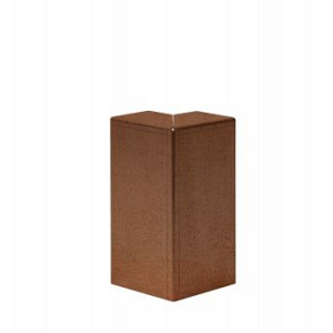 Hoekstuk voor U-profiel ongelijkzijdig 6 cm Corten