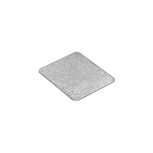 Koppelplaat 10 cm - Corten - per 50 st.