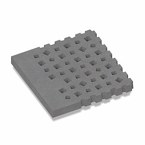 Artistone  Oud Hollands Weave Rand 100x100x10cm Antraciet