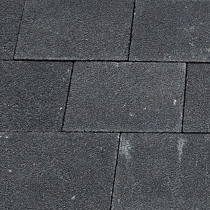 Betonsteen 20x30x6cm zwart kleurvast GEBRUIKT | OP=OP