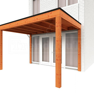 Aanbouwveranda Modena diep 3m