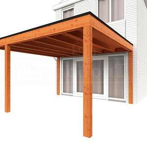 Aanbouwveranda Modena diep 5m links