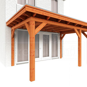 Aanbouwveranda Lucca diep 3m rechts