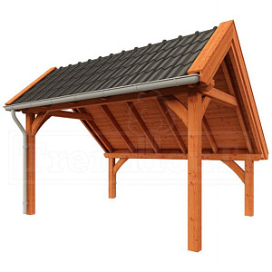 Kapschuur de Hoeve XL diep 3m