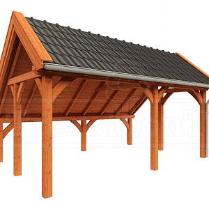 Kapschuur de Hoeve XL diep 4m rechts