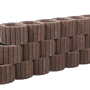 Cirkelflor mini bruin/rood 30x20x20cm