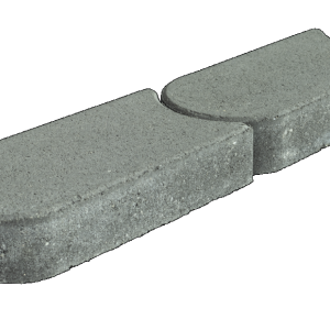 Kantsteen graskant Antraciet 33x16x4.5cm